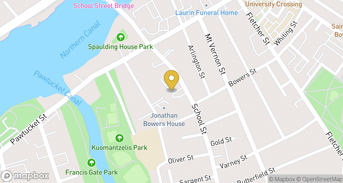 Map showing location of 113 School St — Apt 7 at 113 School St