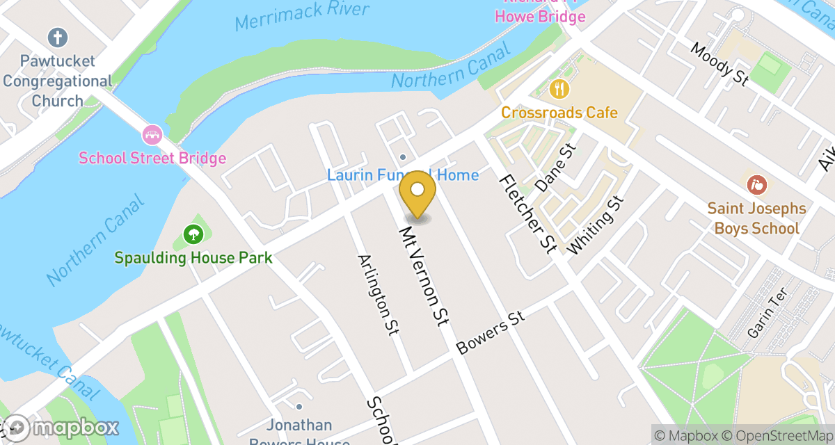 Map showing location of 18 Mt Vernon St — Apt 2 at 18 Mt Vernon St