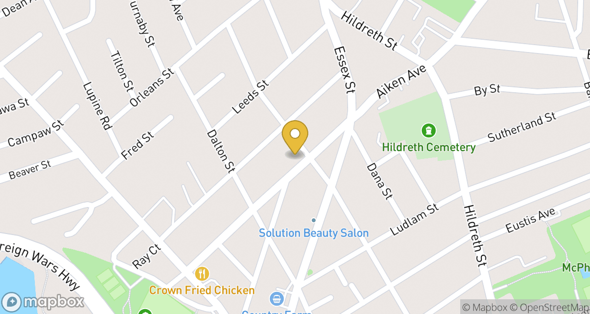 Map showing location of 242 Cumberland Rd at 242 Cumberland Rd