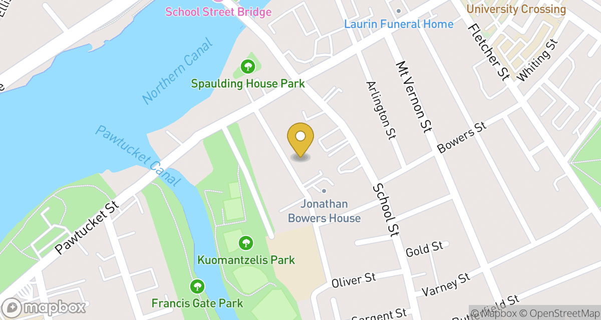 Map showing location of 38 Wannalancit St — Apt 2 at 38 Wannalancit St