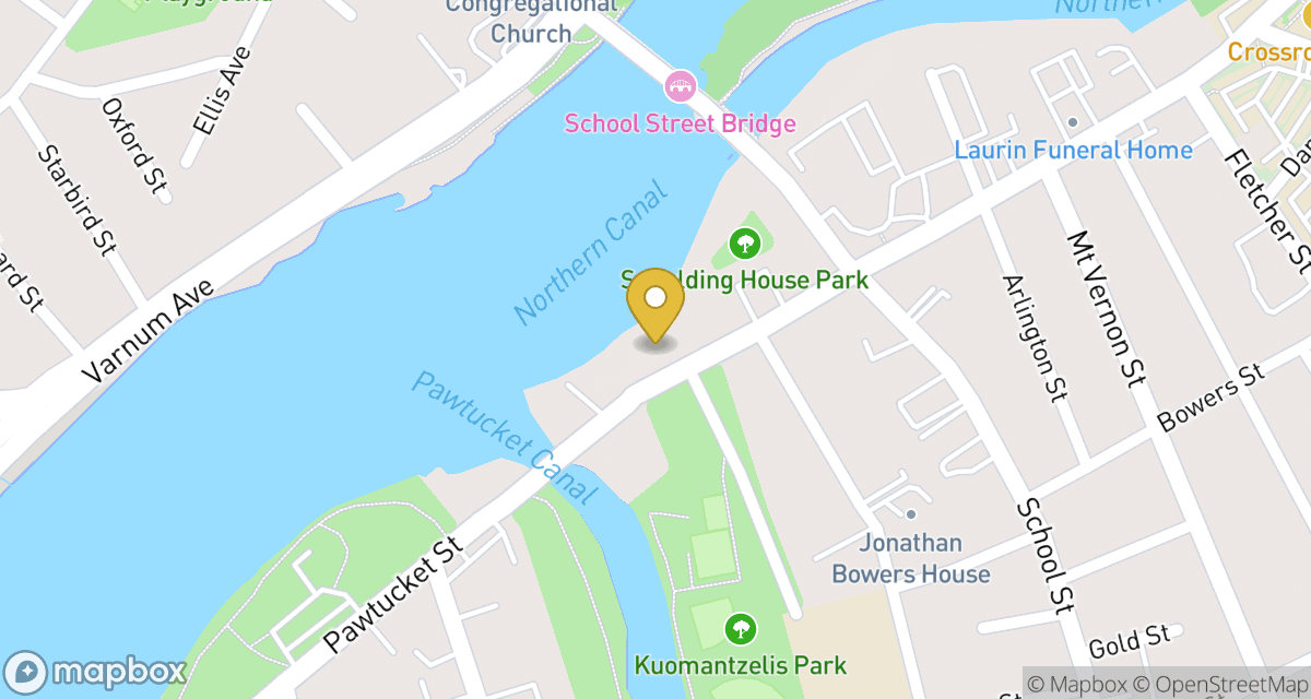 Map showing location of 423 Pawtucket St — Apt 1 at 423 Pawtucket St