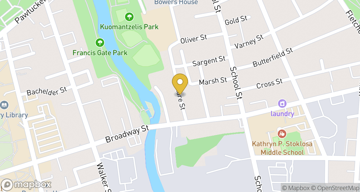 Map showing location of 44 Clare St at 44 Clare St