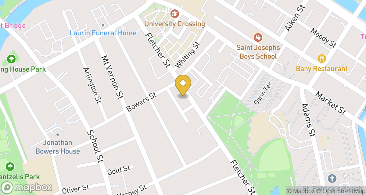 Map showing location of 488 Fletcher St at 488 Fletcher St