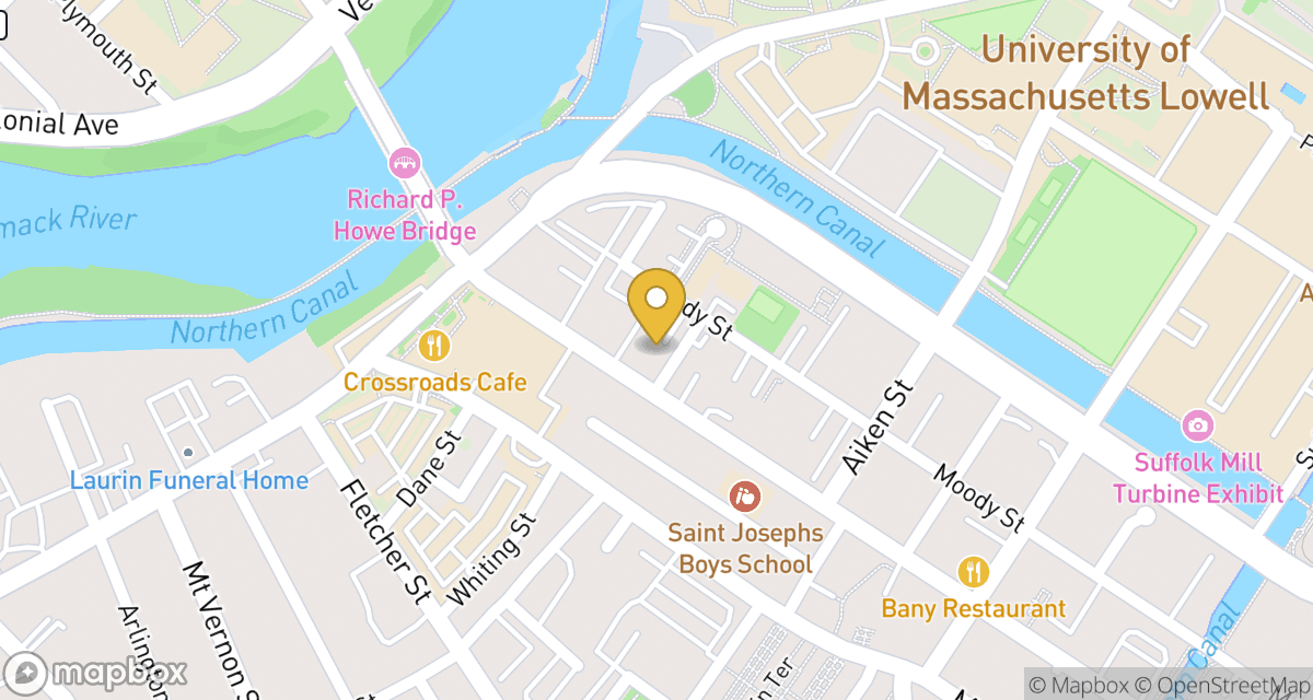 Map showing location of 6 Spalding St — Apt 3 at 6 Spalding St
