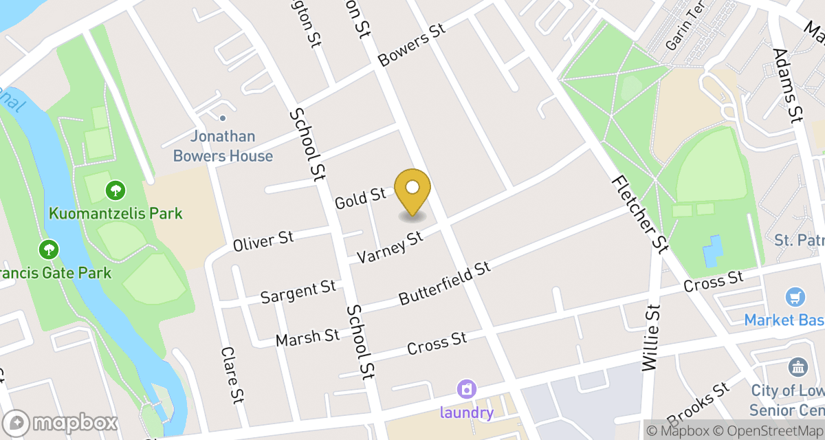 Map showing location of 65 Varney St — Apt 2 at 65 Varney St