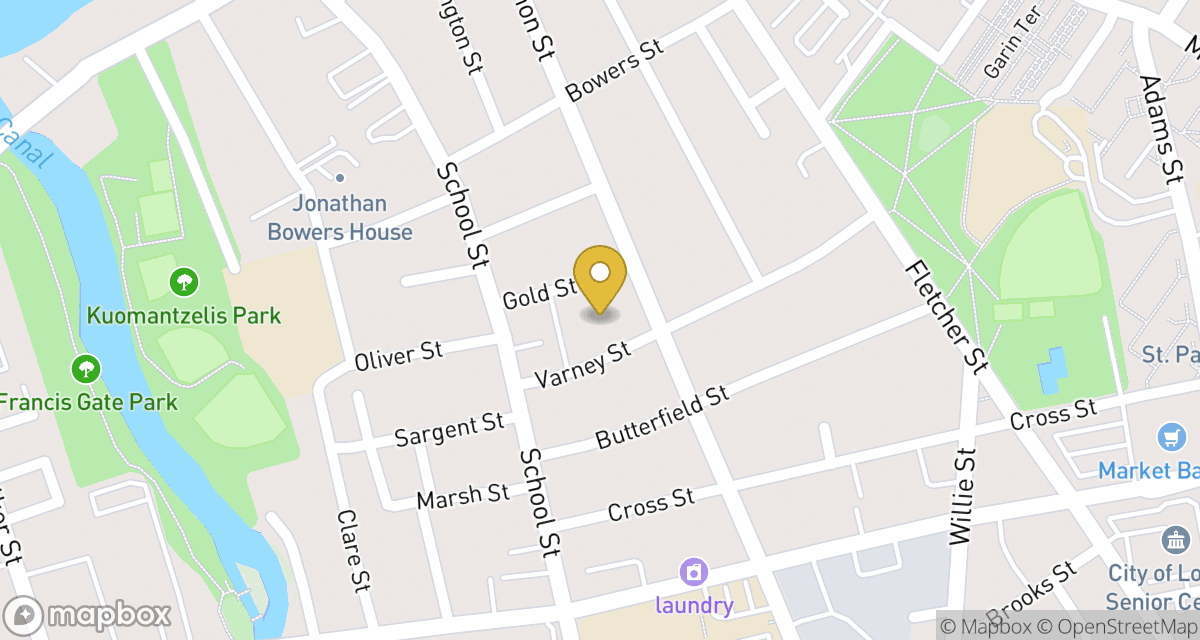 Map showing location of 67 Varney St — Apt 1 at 67 Varney St