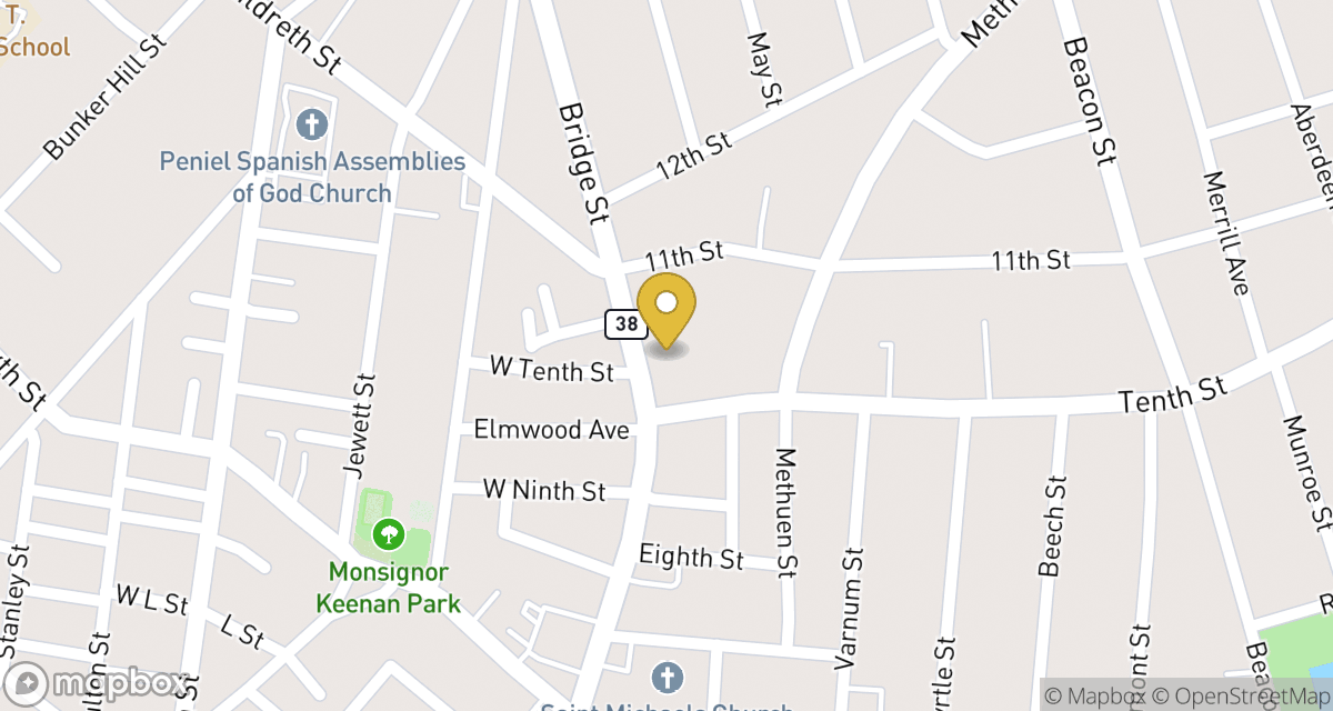 Map showing location of 717 Bridge St at 717 Bridge St