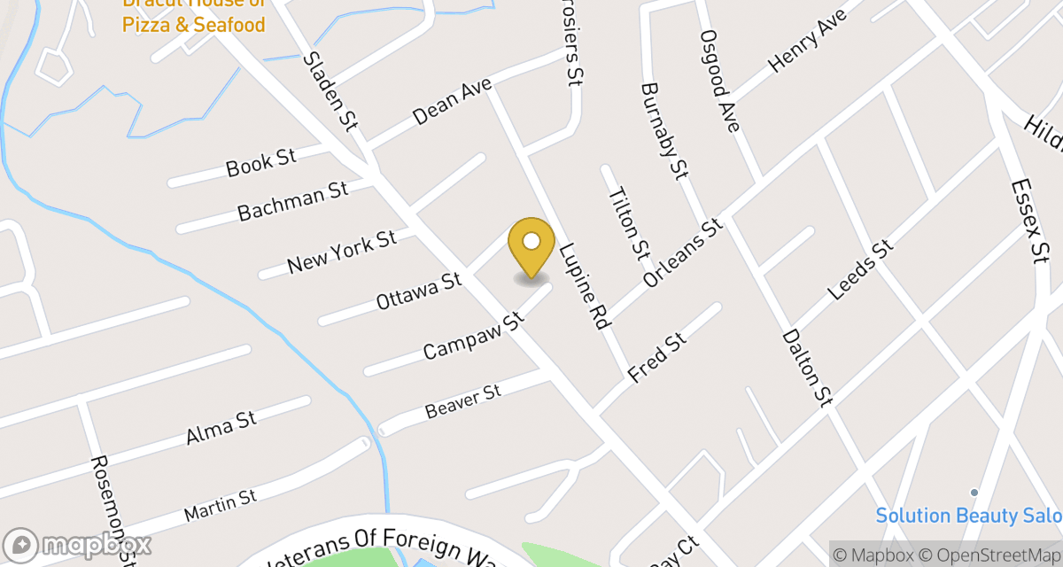 Map showing location of 76 Campaw St at 76 Campaw St