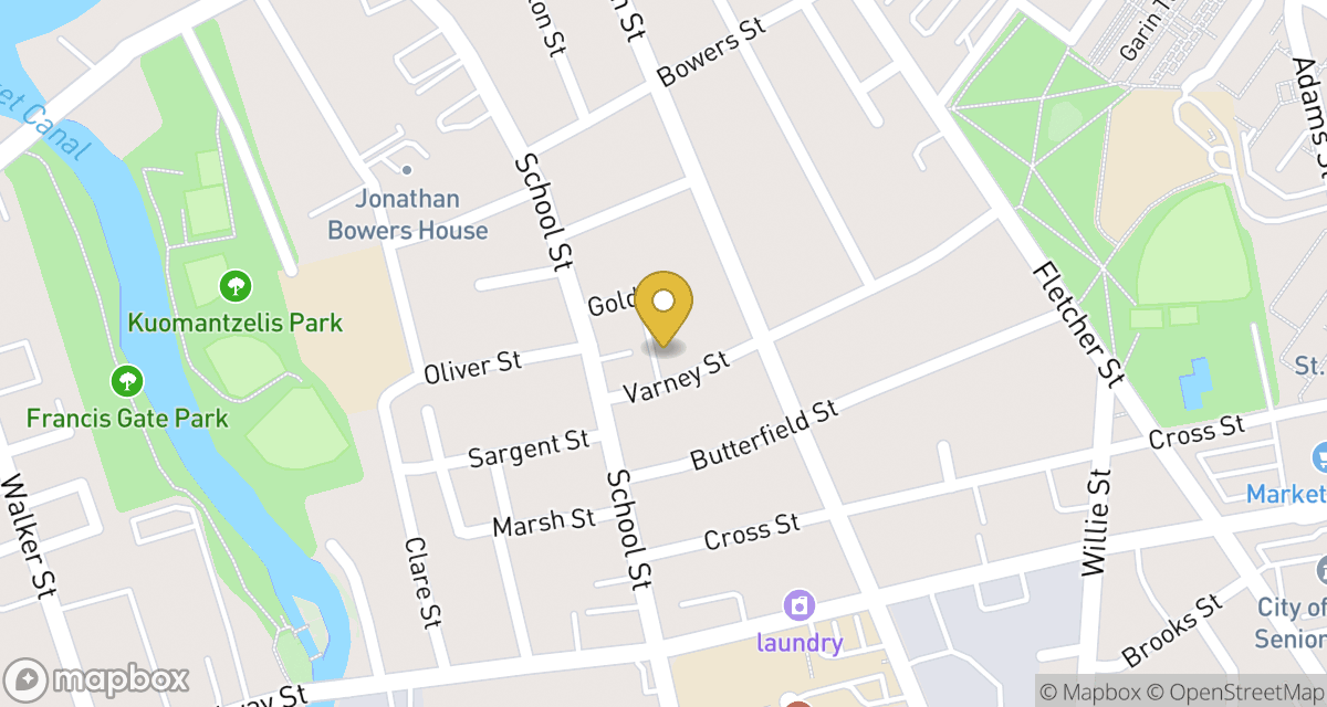 Map showing location of 77 Varney St at 77 Varney St