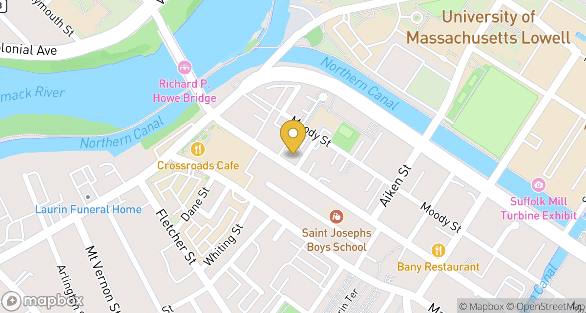 Map showing location of 797 Merrimack St at 797 Merrimack St
