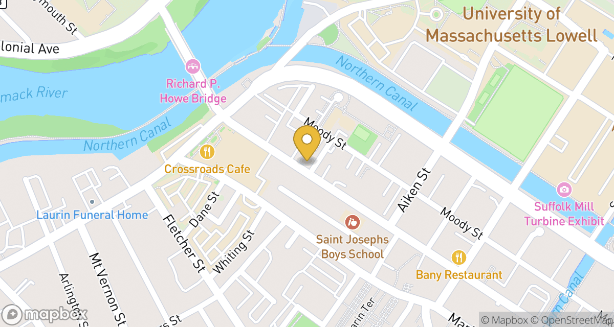 Map showing location of 799 Merrimack St — Apt 3 at 799 Merrimack St