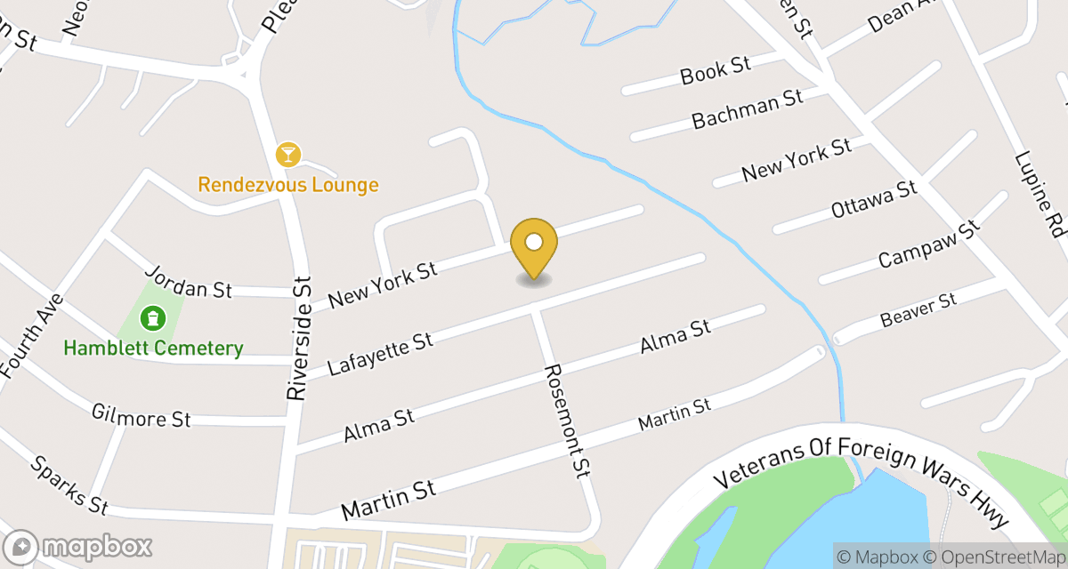 Map showing location of 82 Lafayette St at 82 Lafayette St