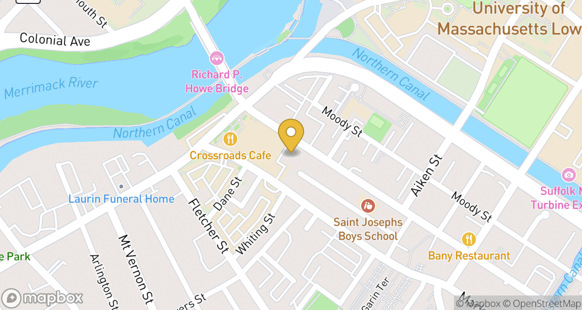 Map showing location of 820 Merrimack St — Apt 4 at 820 Merrimack St